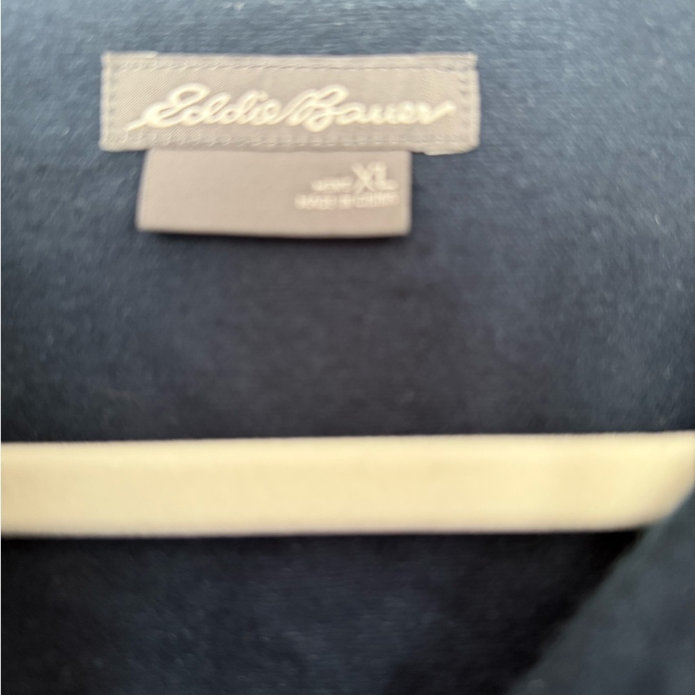 Eddie Bauer Men's Dark Blue Shirt Jacket - Picture 5 of 7